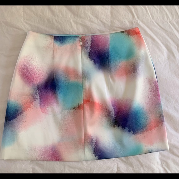 Watercolor Mini Skirt - Picture 3 of 4